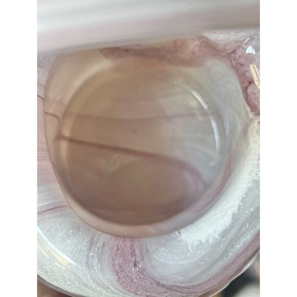 Peter Kaspar Glaskünstler 24% Lead Crystal Art Glass Vase Hand Blown Germany - Picture 8 of 12